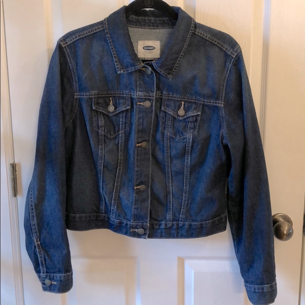 Old Navy Cropped Denim Jacket